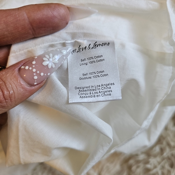 Adorable For Love And Lemons Iris Swing Mini Dress - Picture 10 of 11